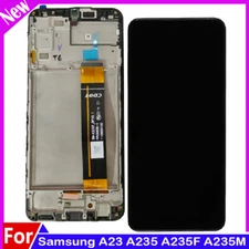 For Samsung A23 4G A235F A235M LCD Display Touch Screen Digitizer Assembly+Frame