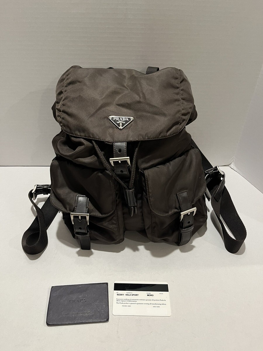 バッグ PRADA TESSUTO NYLON DRAWSTRING BAG PACK Prada Tessuto Green Nylon Drawstring Backpack MM – The Lady Bag