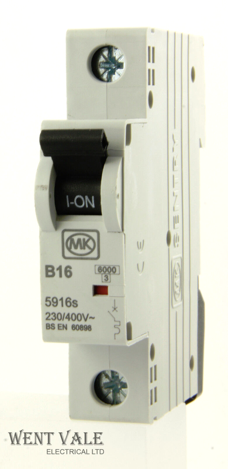 MK Sentry - 5916s - 16a Type B Single Pole MCB - S5 Model Unused