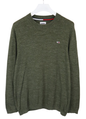 Tommy Hilfiger Jeans Pullover Herren M Pullover Dehnbar Gestrickt Rundhals
