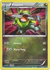 Fraxure 15/20 Dragon Vault HOLO MINT! Pokémon