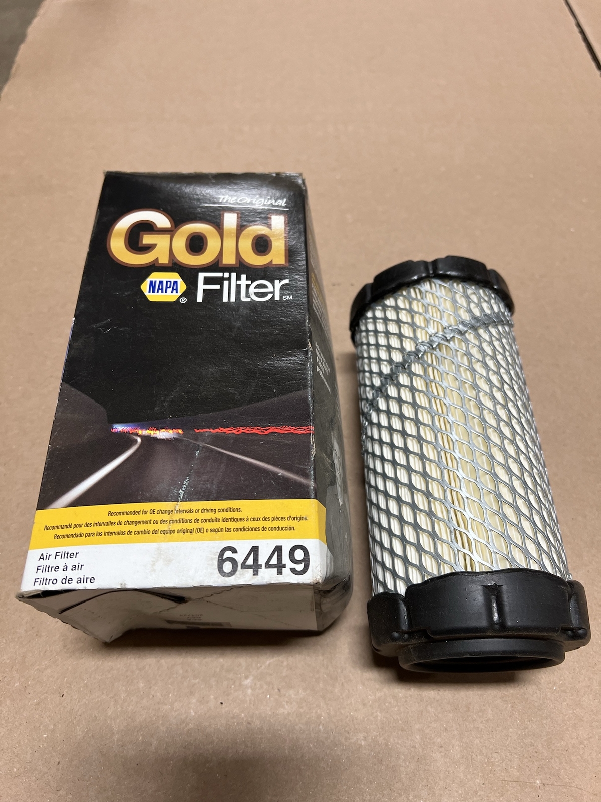 NAPA 6449 - Air filter cross reference
