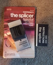 Vintage Nos Nortronics The Splicer  Used For 1/4" Reel Tape, 8-track, Etc.