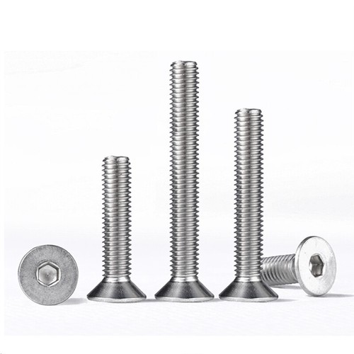 M5 M6 COUNTERSUNK BOLTS ALLEN SOCKET SCREWS STAINLESS STEEL A2