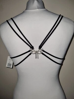 BNWT Gorgeous Black NEW LOOK Padded Underwired Bra Size 34B - Image 1 of 2