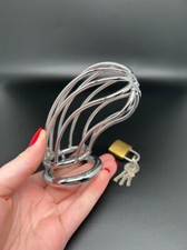 Metal Chastity Cage for Men Chastity Devices Cage Lock Ring Chastity Belt
