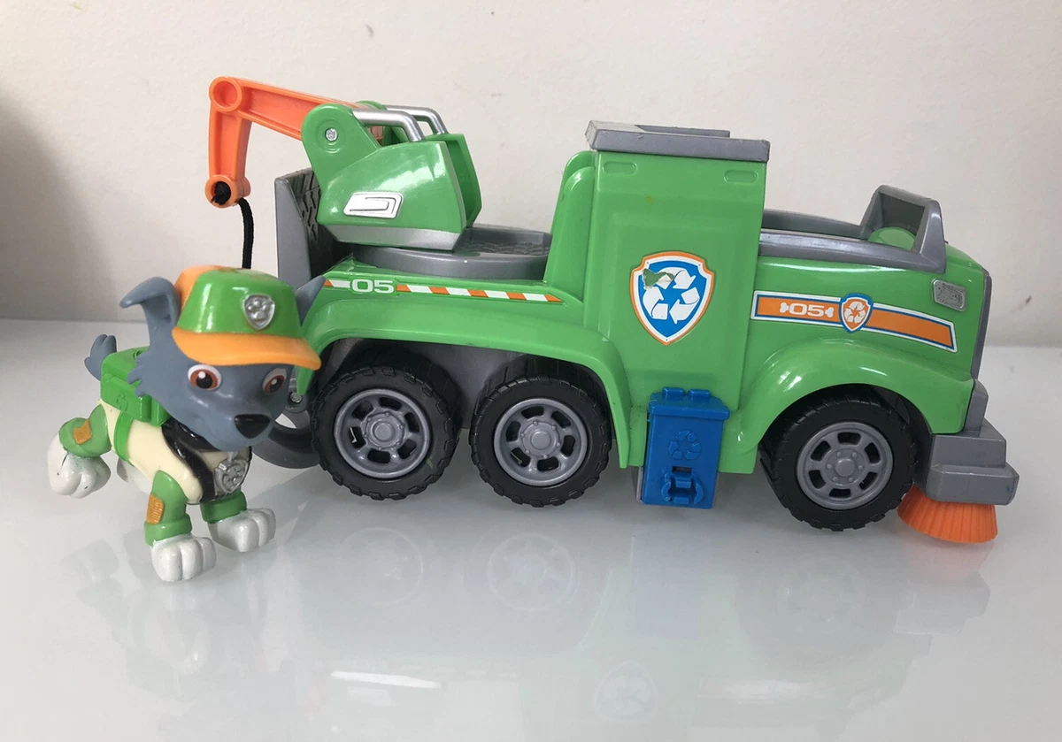 PAW Patrol Ultimate Rescue - Rocky Recycling Truck Moving Crane / Propel  Figure