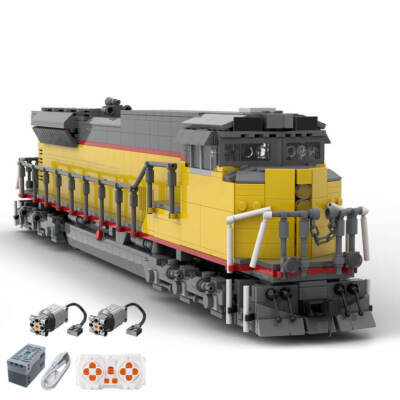 ZITIANYOUBUILD EMD SD90MAC-H2 Train with Power Functions 2262 Pieces MOC Build