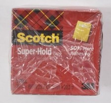 3M Scotch Super-Hold 3 Rolls 3/4" x 800" Clear Transparent Tape 700S3