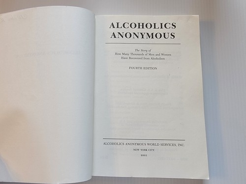 4 Books Alcoholics Anonymous from 1995-2017 (2) Large Print - Imagen 6 de 8