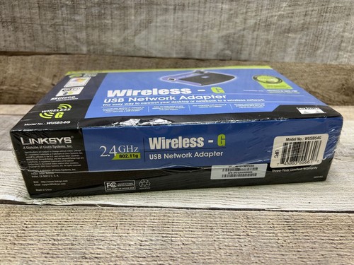Cisco Linksys WUSB54G Wireless-G USB Wireless Network Adapter Card NEW! - Picture 2 of 4