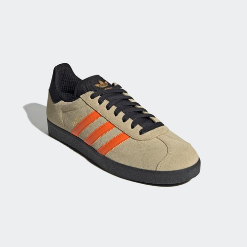 Adidas Originals Gazelle Shoes Trainers Sand Orange Black 100% Authentic |  eBay