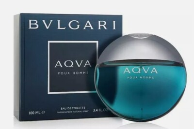 Bulgari Aqua pour Homme 3.4oz/100ml Kölnisches Spray für Männer Neu in Box