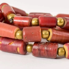 Cornaline d'Aleppo Graduated Venetian Trade Beads Smith Collection