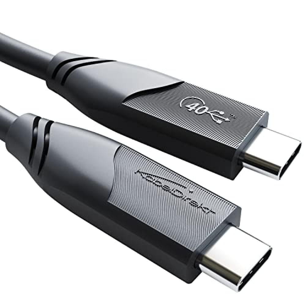 (TG. 1m) KabelDirekt – Cavo USB-C, USB 4/TB4 – 1m (da USB-C a USB-C, Cavo Da