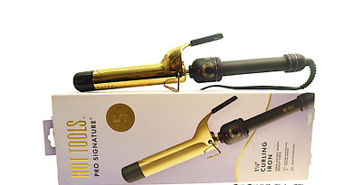 Hot Tools PRO SIGNATURE 1'' 24K Gold Curling Iron  (CHOOSE SIZE)