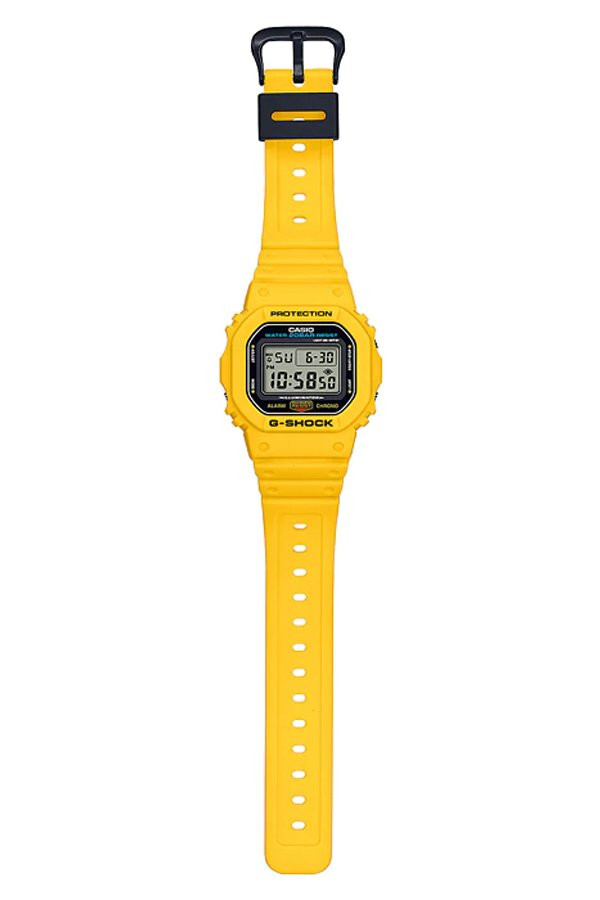 CASIO G-SHOCK DW-5600ED-9VT イエロー Casio G-Shock Yellow with White Accent Men's Watch DW-5600TGA-9 | eBay