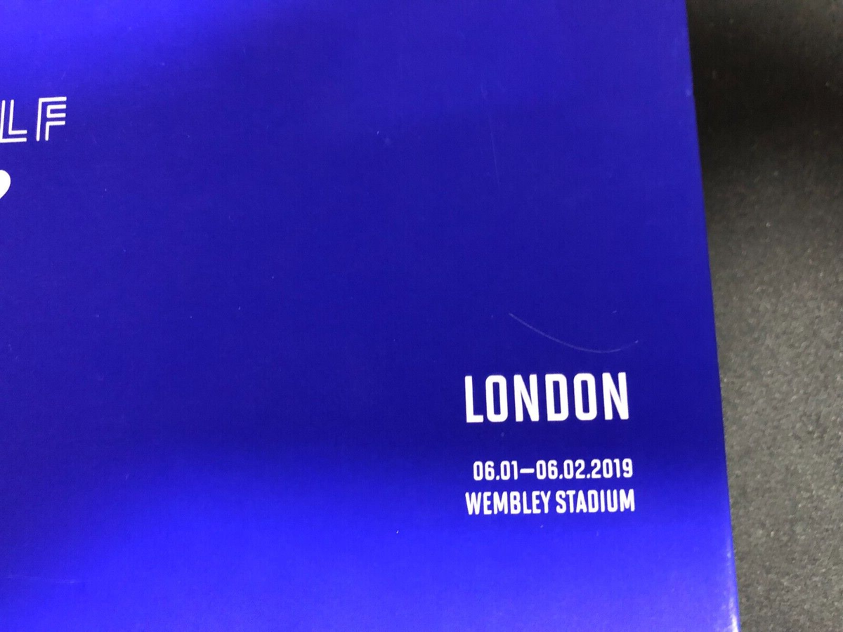 BTS WORLD TOUR LONDON LOVE YOURSELF SPEAK YOURSELF DVD FULL SET