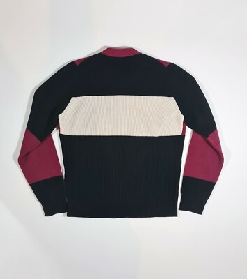 【関税&送料込】Stone Sweater Stone Island 583B7 Sweater Big Logo Wool two tone S | eBay