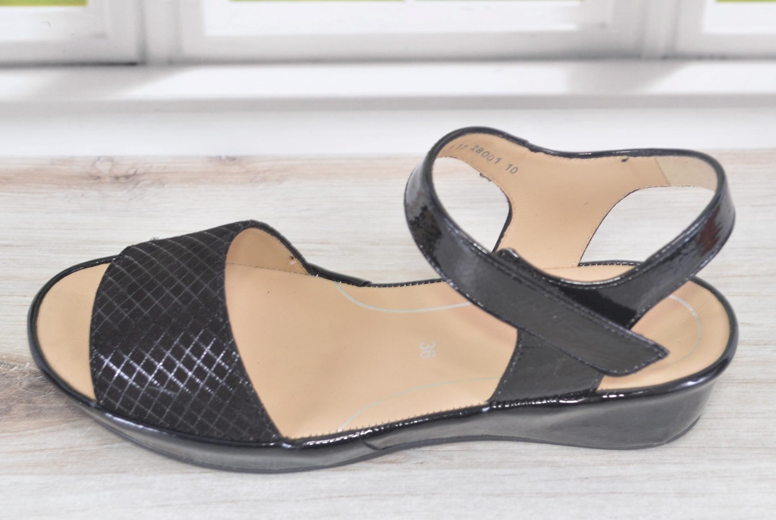 New ARA Shoes CAPRI High Soft Comfort Slingback Sandals Size 5.5 36