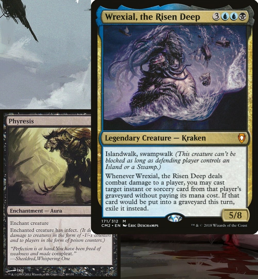 Wrexial, the Risen Deep Enchantment Commander Deck Magic MTG Ready-to-Play  Dimir