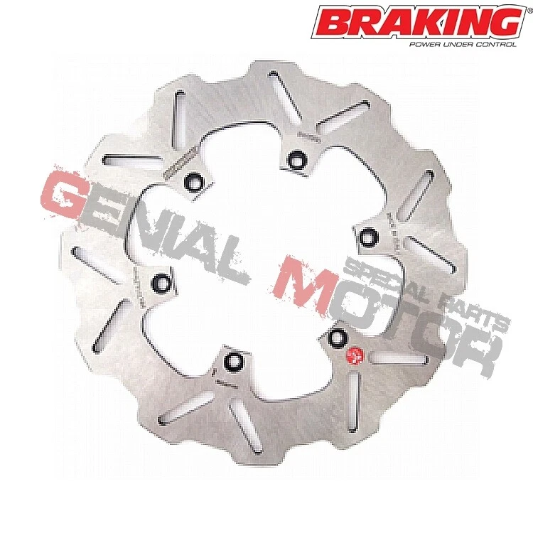 BW05RID Disco Freno Posteriore DX Braking W-FIX per BMW F 650 CS 2002 > 2007 Foto 2 de 2