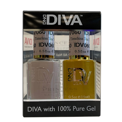 DND DUO DIVA GEL & LACQUER #60 - Timeless Tea