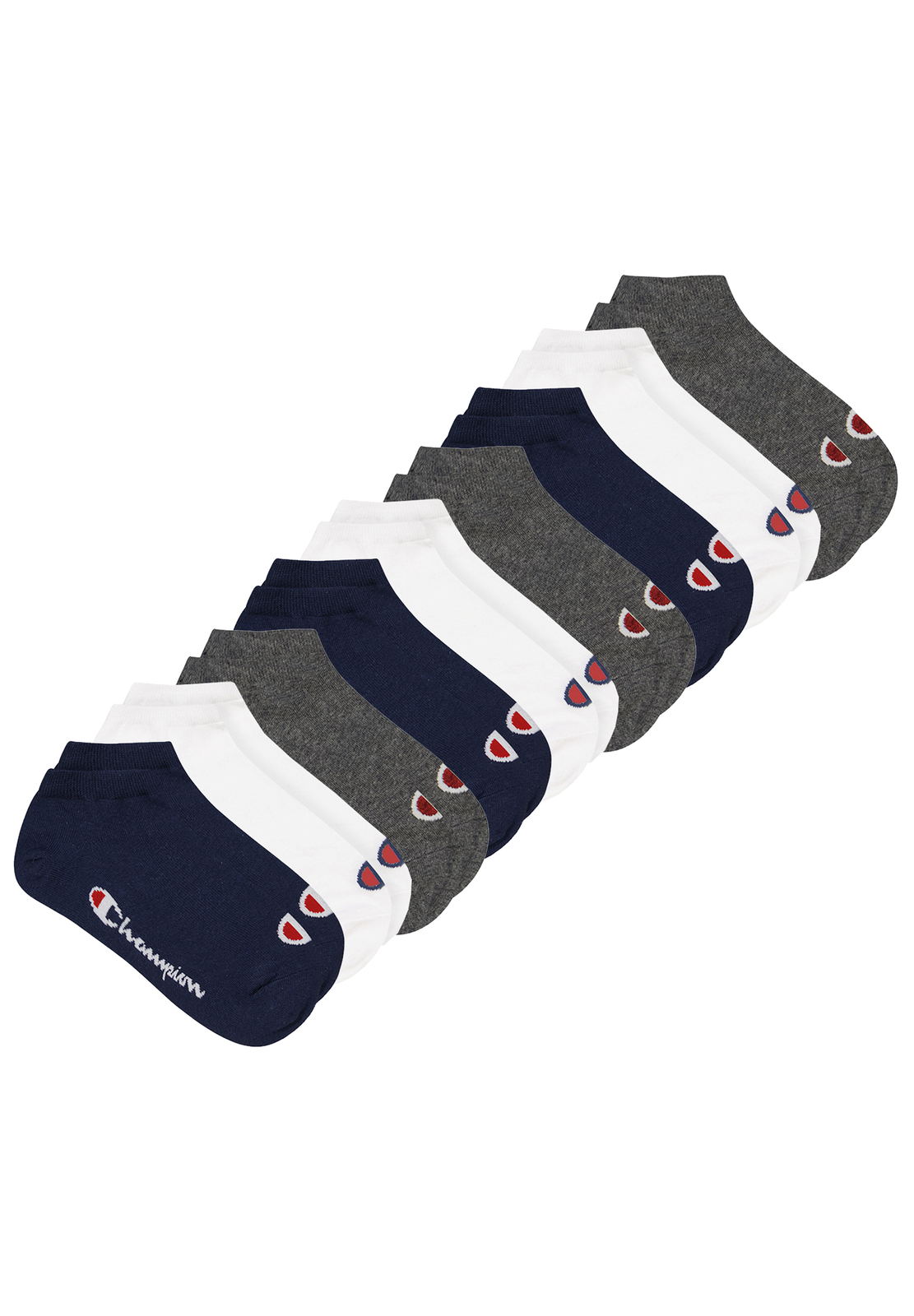 Кроссовки 12 Paar Champion Socken Gr 35 - 46 Унисекс-кроссовки Kurzsocken 6390₽