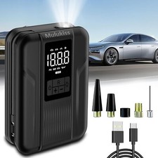 150 PSI Cordless Tire Inflator Portable Air Compressor Rechargeable Car Air Pump