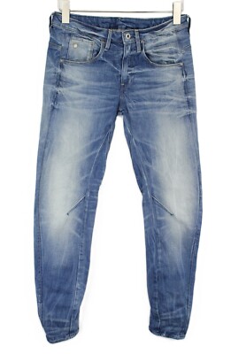 G-STAR Arc 3D Low Boyfriend Jeans Damen W24/L30 Tiefer Schritt Verdreht Nähte