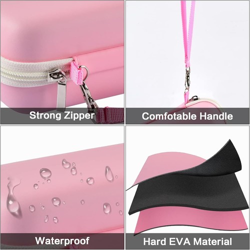 Toothbrush Travel Case Compatible with Pink - Picture 3 of 11