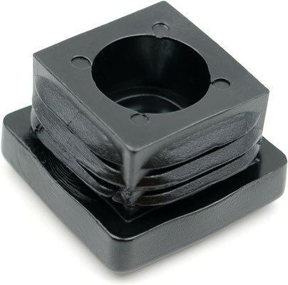 Design61 4X Gewindestopfen Vierkantrohrstopfen 30x30 mm 1-2 mm M8 Innengewinde - Bild 3 von 7