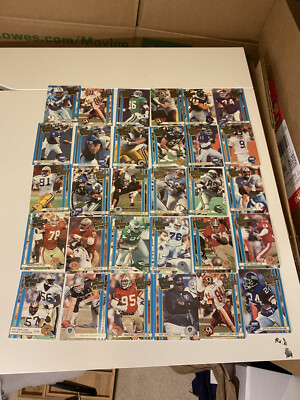 All Madden Team Football Cards Vintage Full List Below Lot of 30 1990