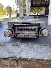 Vintage Audiovox Gm-dlxh Am Fm 8 Track Stereo Radio Parts Or Repair 