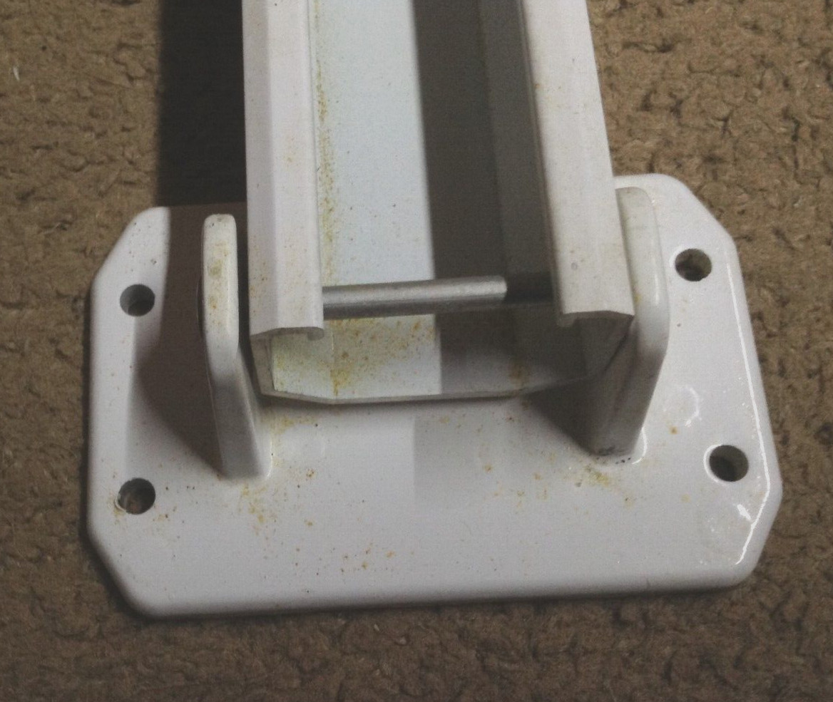 CAREFREE OF COLORADO 18.25" REPLACEMENT ARM LEG w/ FOOT RV WINDOW AWNING WHITE