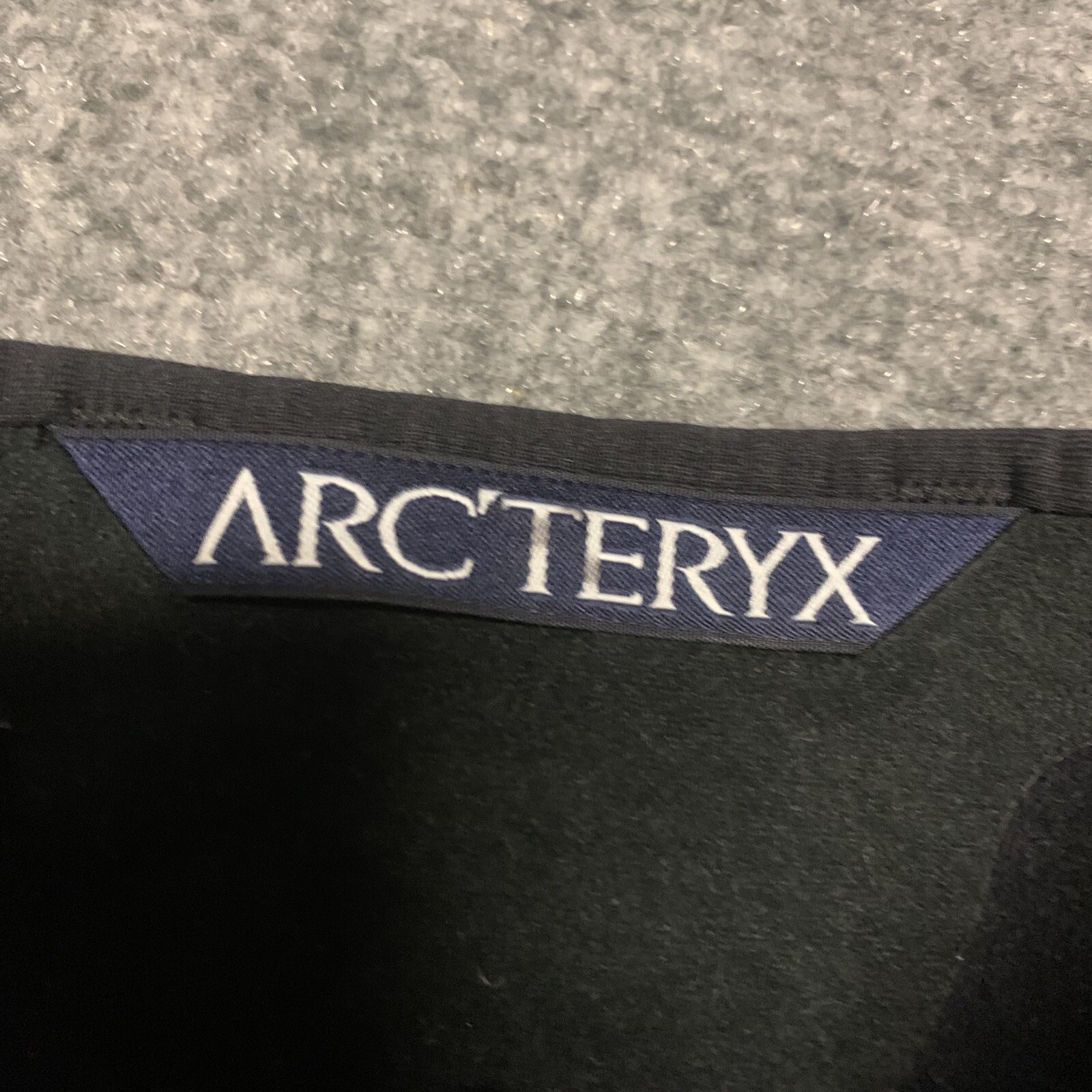 Arc'teryx Arcteryx Polartec Giacca Zip 1 4 Uomo Piccolo Vintage Fori Pollice Maglione