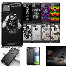Case For Moto One 5G ACE FLEX TPU SET17 Cool Embossed Slim Cover