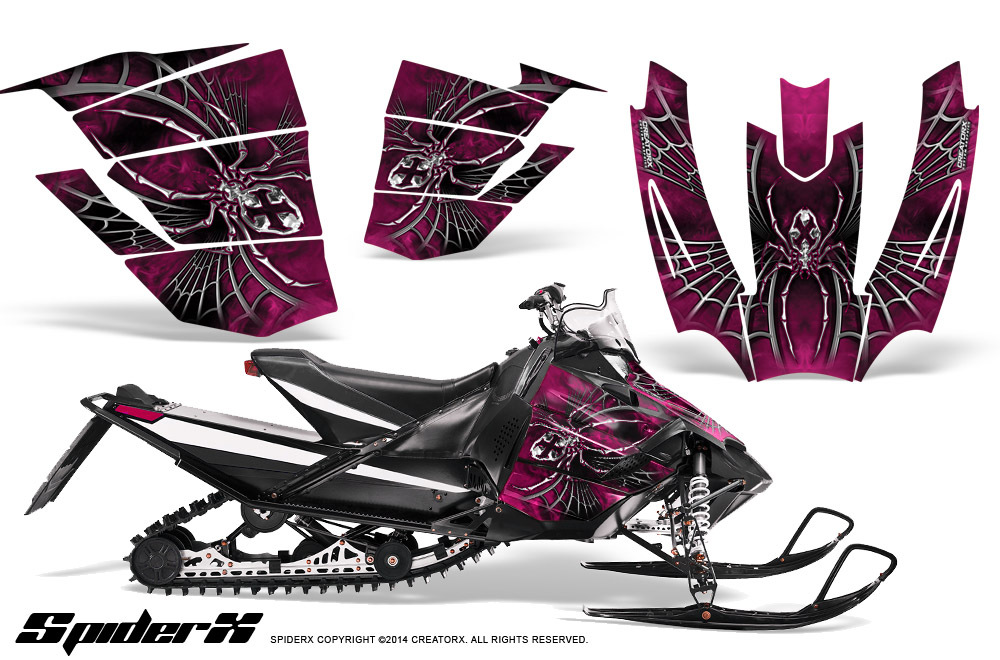 ARCTIC CAT SNOPRO RACE 500 600 SNOWMOBILE CREATORX GRAPHICS KIT