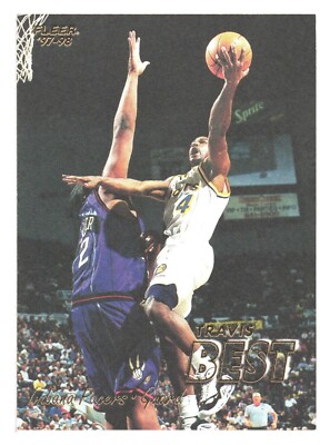 1997-98 Fleer NBA Basketball Indiana Pacers Travis Best