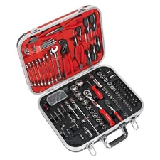 Sealey Mechanic's Tool Kit 136pc Inc Carry Case, Hex Keys, TRX Sockets