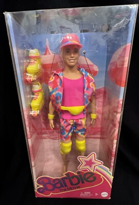Official Barbie The Movie Inline Roller Blading Ken Doll New in Box $11 per