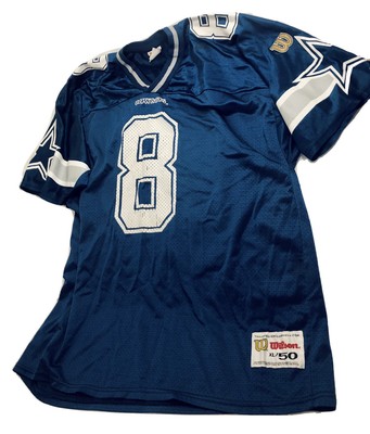 troy aikman blue jersey