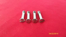 TRIUMPH MOTORCYCLE CHROME PARCEL GRID SCREWS 82-2936  F-2936 UK MADE LF HARRIS