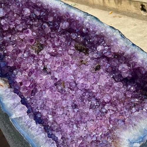 79,3 Pfund natürliche Amethyst Geode Quarz Kristall Cluster Kathedrale Energie Heilung - Bild 5 von 17