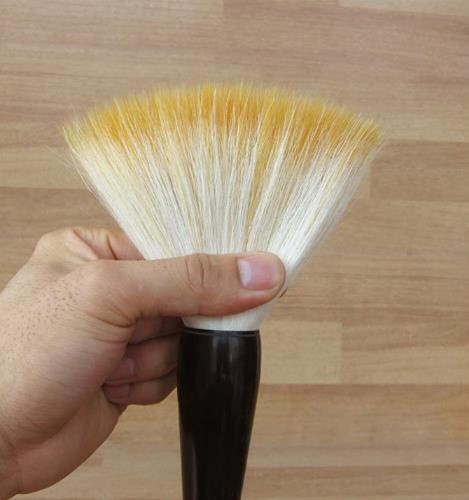 Chinese Large Calligraphy Sumi Drawing Watercolor Kanji Brush, Mixed Hair - Picture 4 of 7