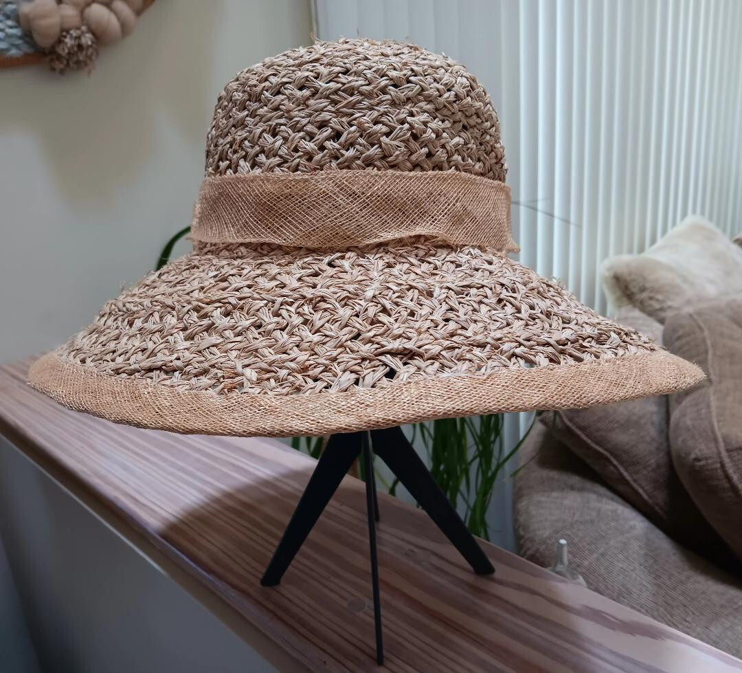 6 DANIELE MEUCCI ダニエルメウッチ ファーポンチョ イタリア製 Vintage DANIELE MEUCCI Florence Italy 100% Straw Fedora Hat! | eBay