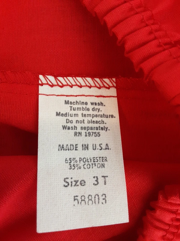 De Colección Little Bitty Outfit 3T Velero Top Con Bloomers Rojo Blanco Azul Marinero Foto 4 de 4