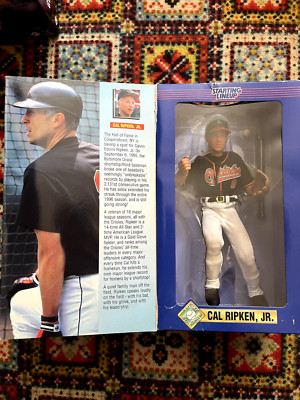 NEW Kenner MLB Starting Lineup 12'' Action Figure Cal Ripken Jr Baltimore Orioles