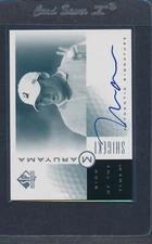 2001 SP Golf Authentic Sign of the Times #SM Shigeki Maruyama Auto *F9123