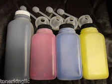 4 HY Toner Refill + 4 Chips for KONICA/MINOLTA MagiColor 4600 4650 4690mf 4695mf